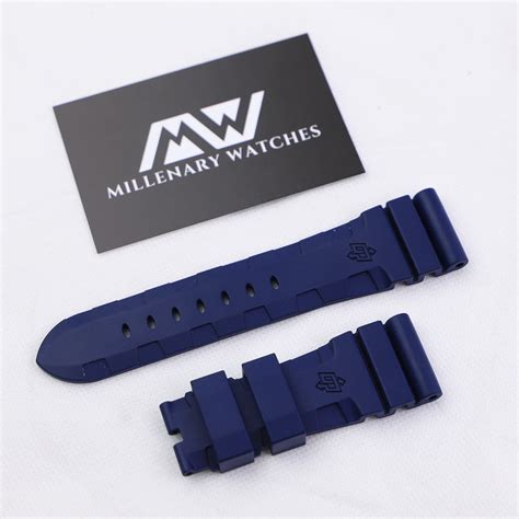 panerai rubber strap deutschland|Panerai aftermarket straps.